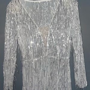 Sequin flapper dress